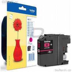 Brother LC-121M (inkoust magenta, 300 str.@ 5% dra
