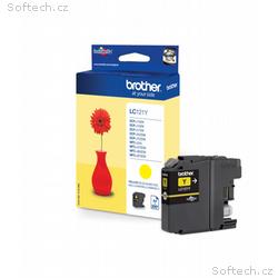 Brother LC-121Y (inkoust yellow, 300 str.@ 5% draf