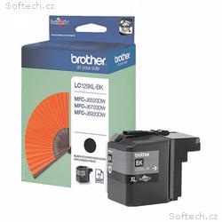 Brother LC-129XLBK (inkoust black, 2400 str.@ 5% d