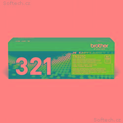Brother - TN-321C, toner cyan (až 1 500 stran)