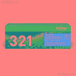 Brother - TN-321M, toner magenta (až 1 500 stran)