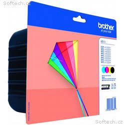 Brother LC-223VALBP (inkoust multipack - černá + t