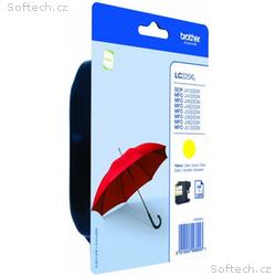 Brother LC-225XLY (inkoust yellow, 1 200 str.@ 5% 