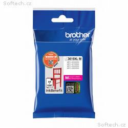 Brother LC-3619XLM (inkoust magenta, 1 500 str. @ 