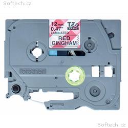Brother - TZe-MPRG31 páska s červenými kachličkami
