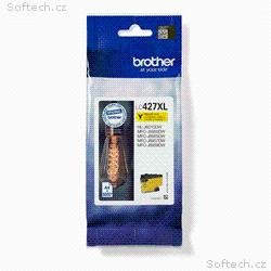 Brother LC-427XLY (inkoust yellow, 5000 str., ISO,