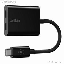 Belkin USB-C adaptér, rozdvojka - USB-C napájení +