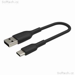 Belkin BOOST CHARGE™ USB-C, USB-A kabel, 15cm, čer