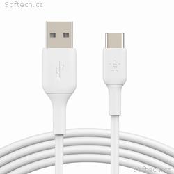 Belkin BOOST CHARGE™ USB-C, USB-A kabel, 3m, bílý