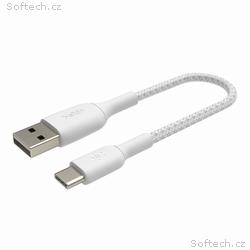 Belkin BOOST CHARGE™ USB-C, USB-A kabel, 15cm, bíl