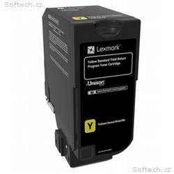 LEXMARK toner CS720, CS725, CX725 Yellow Standard 
