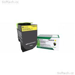 Lexmark CS, CX31, 41, 51x Yellow Toner Cartridge R