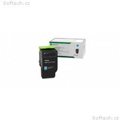 Lexmark 78C20C0 Cyan Return Program Toner Cartridg