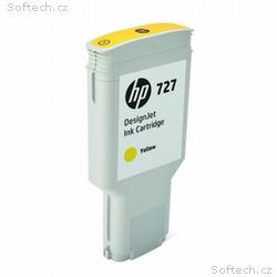 HP Ink Cartridge 727, Yellow, 300 ml