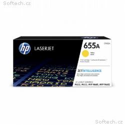 HP toner 655A, Yellow, 10 500 stran
