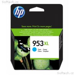 HP Ink Cartridge 953XL, High Yield Cyan, 1600 stra
