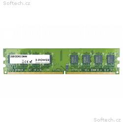 2-Power 2GB PC2-6400U 800MHz DDR2 Non-ECC CL6 DIMM