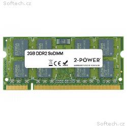 2-Power 2GB MultiSpeed 533, 667, 800 MHz DDR2 SoDI