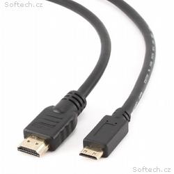 GEMBIRD Kabel HDMI-HDMI mini 1,8m, 1.4, M, M stíně