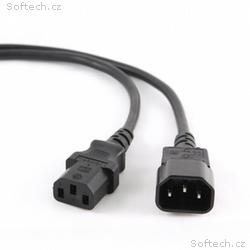 GEMBIRD Kabel síťový, prodlužovací, 5m VDE 220, 23