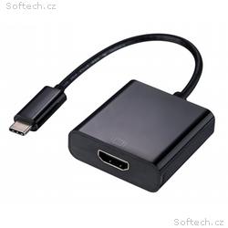 C-TECH Adaptér Type-C na HDMI, M, F, 15cm