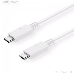 C-TECH Kabel USB 3.2, Type-C (CM, CM), PD 100W, 20