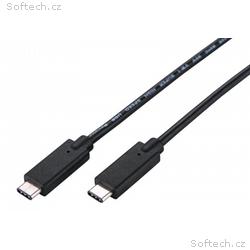 C-TECH Kabel USB 3.2, Type-C (CM, CM), PD 100W, 20