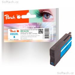 PEACH kompatibilní cartridge HP No. 953XL, azurová