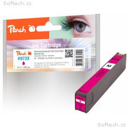PEACH kompatibilní cartridge HP No. 973X, purpurov