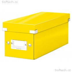 LEITZ Krabice na CD Click&Store, žlutá