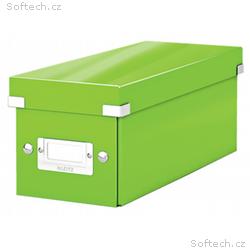 LEITZ Krabice na CD Click&Store, zelená