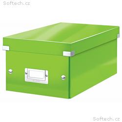 LEITZ Krabice na DVD Click&Store, zelená