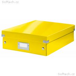 LEITZ Organizační box Click&Store, velikost M, žlu