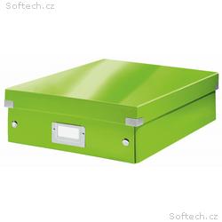 LEITZ Organizační box Click&Store, velikost M, zel