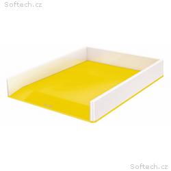 LEITZ Odkladač dvoubarevný WOW, bílá, žlutá