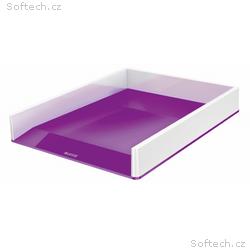 LEITZ Odkladač dvoubarevný WOW, bílá, fialová