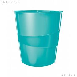 LEITZ Odpadkový koš WOW, ledově modrá