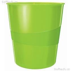 LEITZ Odpadkový koš WOW, zelená