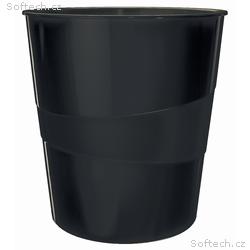 LEITZ Odpadkový koš WOW, černá