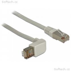 Delock Cable RJ45 Cat.6 SSTP pravoúhlý, přímý 0,5 