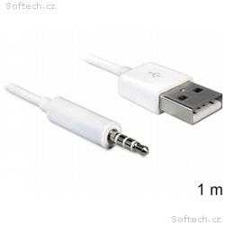 Delock Cable USB-A samec > Stereo jack 3.5 mm same
