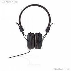 Nedis HPWD1100BK - Kabelová Sluchátka | On-ear | S
