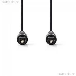 Nedis CAGB25000BK10 - Optický Audiokabel | TosLink