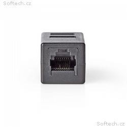 Nedis CCGB89010BK - Síťový Adaptér Cat 6 | RJ45 (8