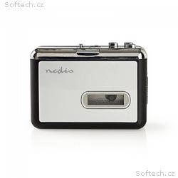 Nedis ACGRU100GY - Přenosný USB Převodník z Kazet 