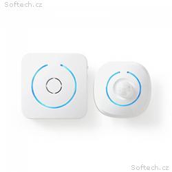 Nedis ALRMMW20WT - Alarm s Detektorem Pohybu pro Z