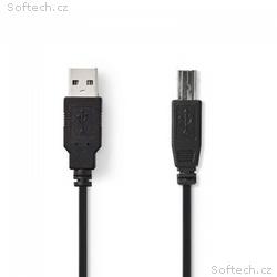 Nedis CCGB60100BK20 - USB 2.0 kabel | A Zástrčka -