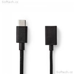 Nedis CCGB61710BK02 - USB 3.0 Kabel | Typ-C Zástrč