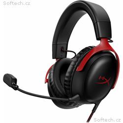 HP HyperX Cloud III BLK, RED GAM HS