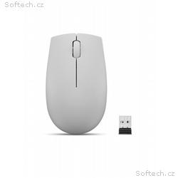 Lenovo myš 300 Wireless Compact (Cloud Grey = šedá